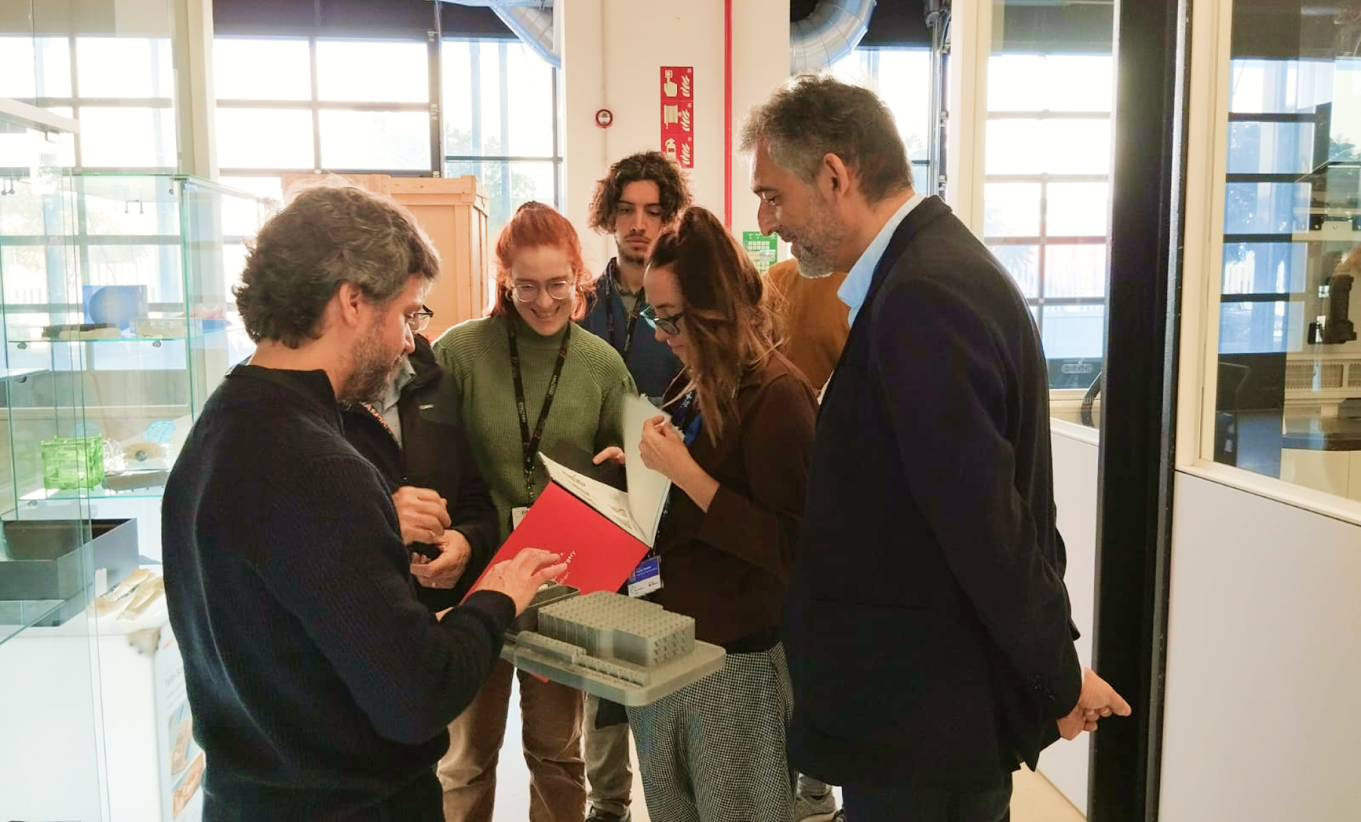 Vall d’Hebron Hospital visits the IAM3DHUB Vall d'Hebron visit